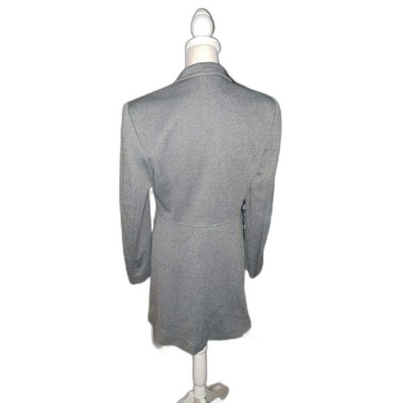 Renlyn New York lightweight gray polyester Coat Sz 6 - Picture 3 of 10